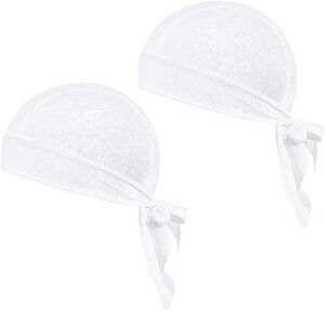 Cooling Bandana Cap Sweat Wicking Doo Rag Helmet Liner Running Cycling Outdoor